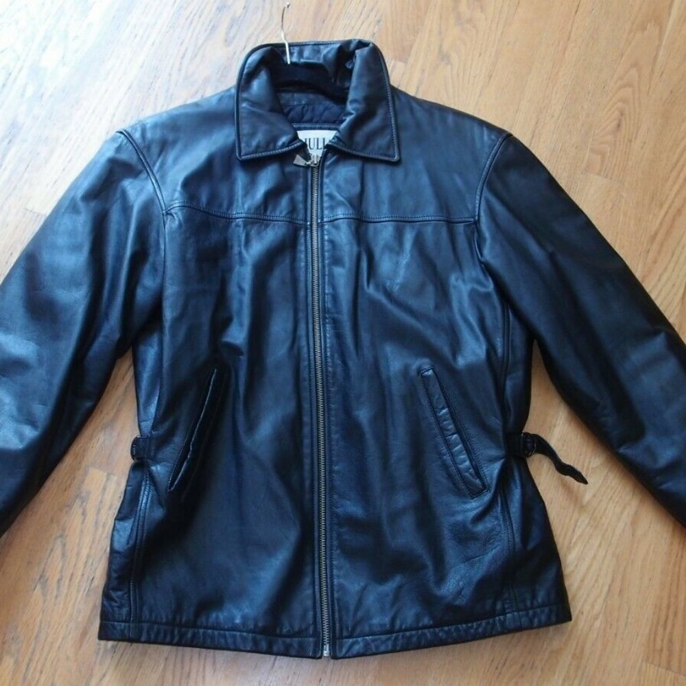 Wilsons Leather M.Julian Men Black Leather Jacket